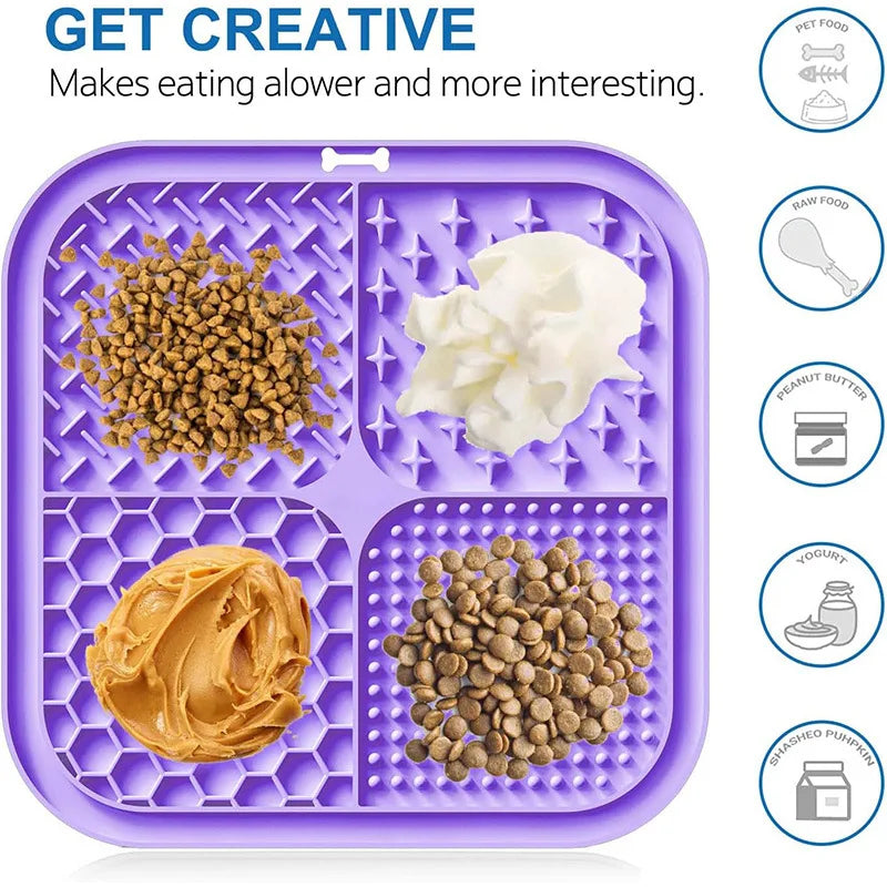 Honest Hound Lick Mat — Calm, Enrich, and Distract Your Dog